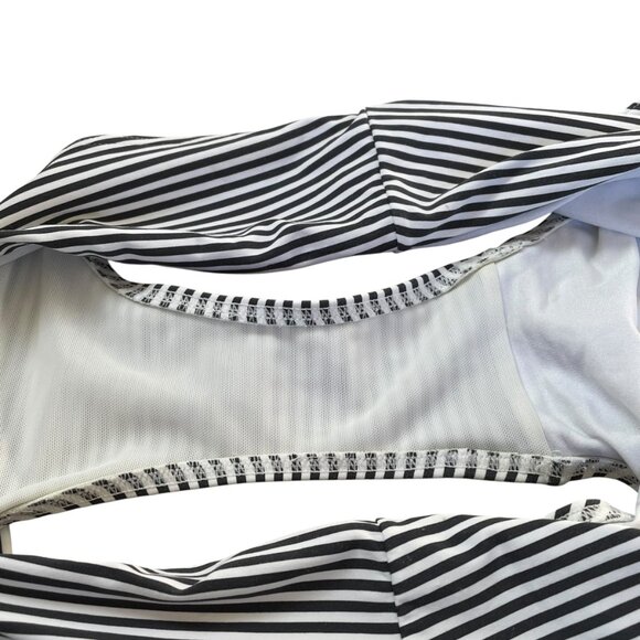 Niptuck Sorrento Stripe Joanne Tankini 2-Piece Navy/White Stripes US Size 10 - Picture 14 of 15
